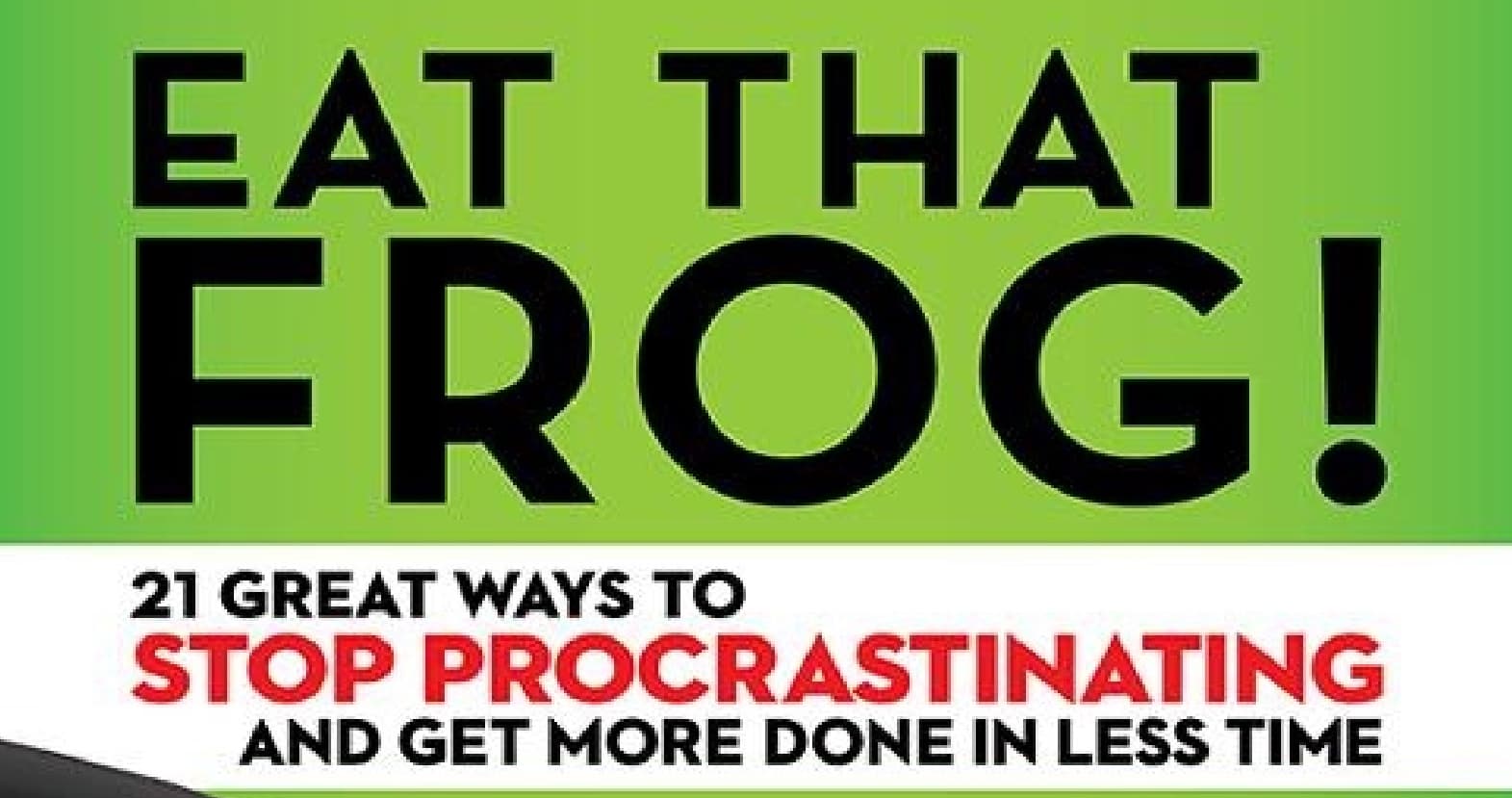 Book Summary : Eat that frog